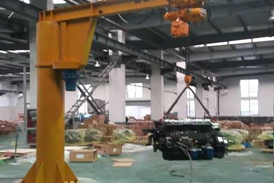 Remote control jib crane for sale