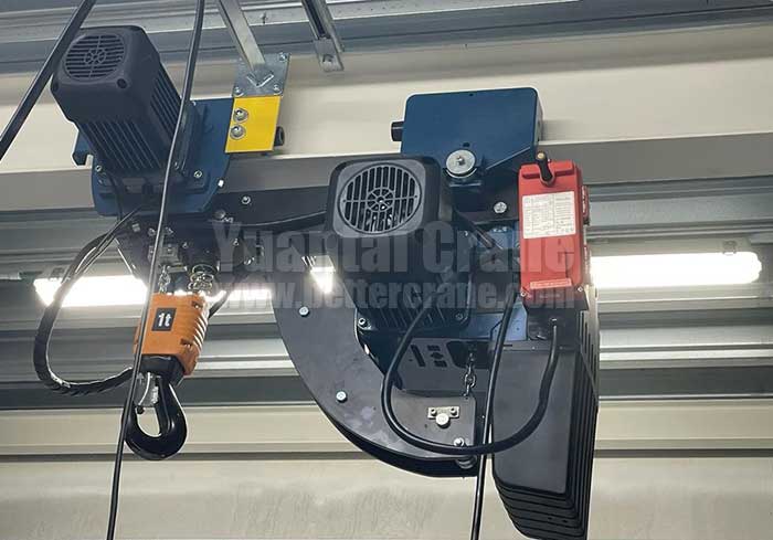 Low headroom Electric Chain Hoist with European style 