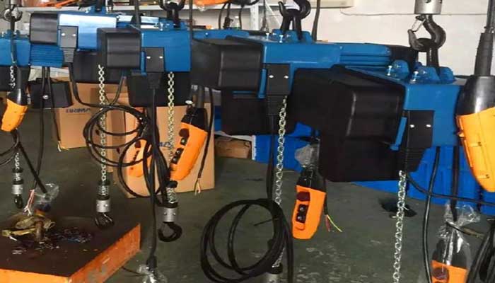 portableelectric chain hoist for sale with european style electric hoist design