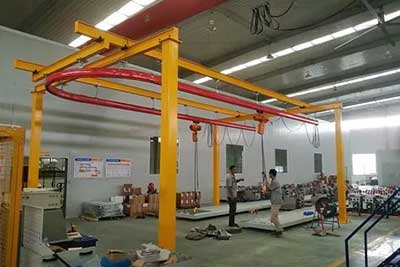 free standing monorail kbk crane for sale 