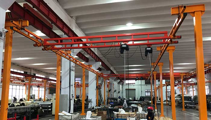 Single-Girder Truss KBK Cranes: