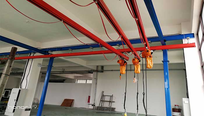 single girder overhead kbk crane for sale