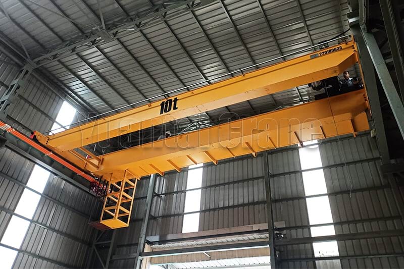 Open Winch Double Girder Overhead Cranes: