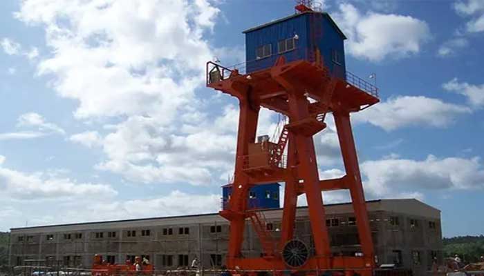 double girder gantry crane for mining use