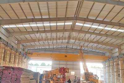 35 Ton Overhead Crane Steel Coil Handling in Steel Industrial Sector