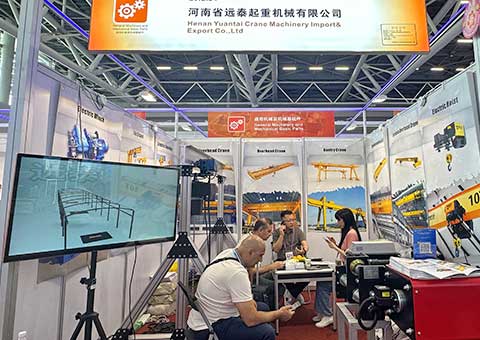 yuantai overhead crane at 135 th cantaon fair, 2024 Aprial 