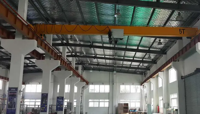 single girder overhead crane for sale