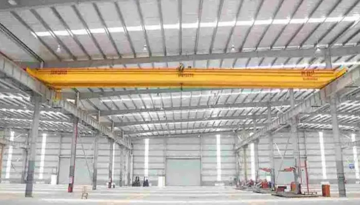 Double Girder Bridge Cranes Light Duty Crane for Maintenance 