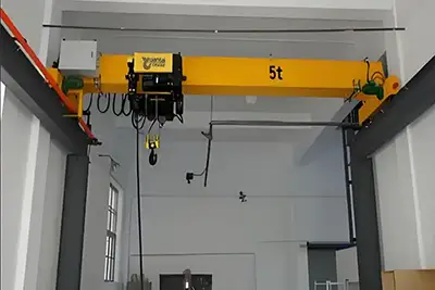 5 Ton Single Girder EOT Cranes for Warehouse Material Handling