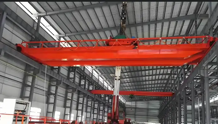 5 ton double girder eot crane for sale, custom double girder overhead crane from 3 ton to 550 ton available.