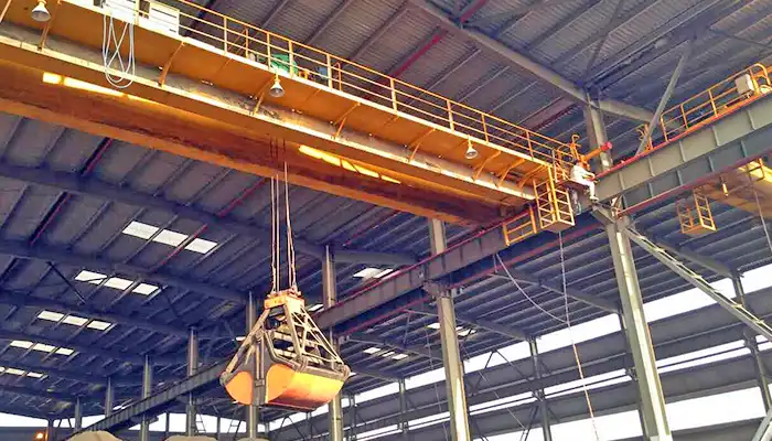Double Girder Clamshell Crane