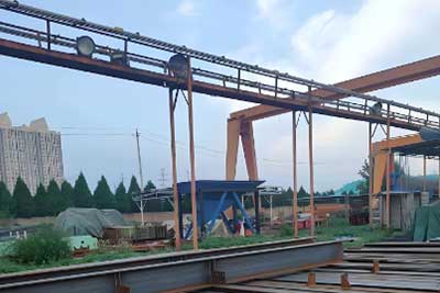 Steel Mill Gantry Cranes for Large Steel Beam Handling 5 T, 10T