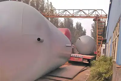 Overhead Cranes for Storage Tank Manufacturing Plants 30T, 50T, 150T