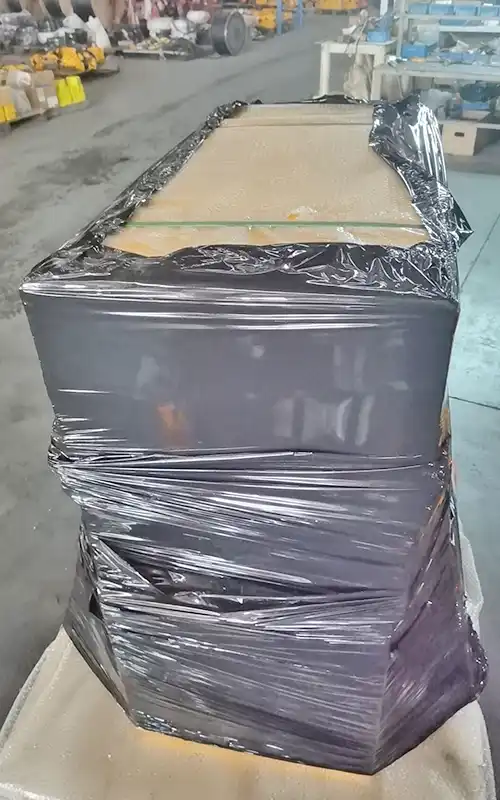 20 ton electric hoist packed into wooden cases