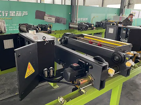 10 ton single girder overhead crane lifting hoist system