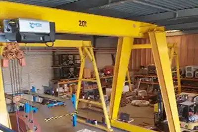 20 Ton Single Girder Gantry Crane Design Case for Netherlands