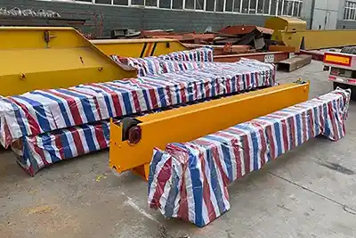 10 Ton Single Girder Gantry Crane for Lumber Mills in Papua New Guinea