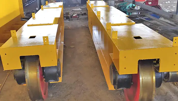 End carriages / end truck of 10 ton overhead crane