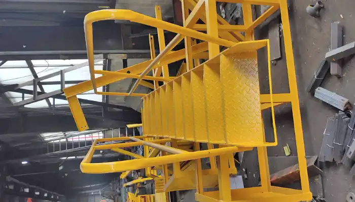Ladder, the main parts of grab bucket overhead crane