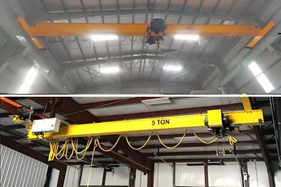 Comparative Analysis: Under Running vs. Top Running Bridge Cranes
