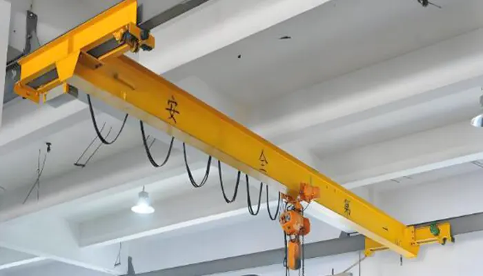 Under Running Bridge Crane Application