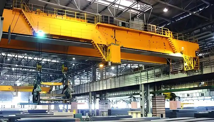 Top Running Double Girder Bridge Cranes for the Steel Industry 5 Ton to 550 Ton 