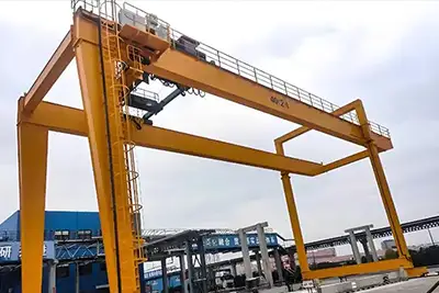 Goliath Gantry Crane Systems in Silk Export Logistics Azerbaijan