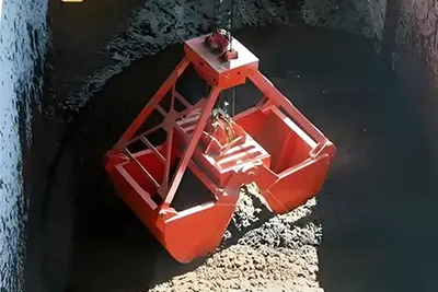 Cement Bucket Grab Overhead Cranes 1 Ton to 80 Ton for Sale