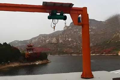  Free Standing Marin Industrial Jib Cranes 3 Ton, 5 Ton, 10 Ton, 16 Ton 