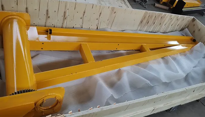 cantilever of wall mounted jib crane