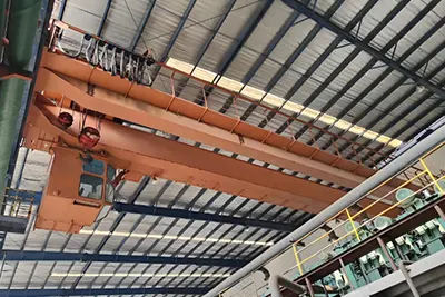 Overhead Cranes 20 Ton for Turbine Maintenance in Power Generation Facilities