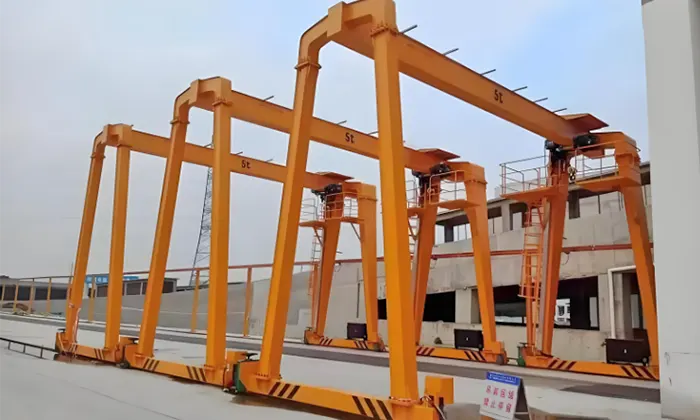 5 ton gantry crane single girder design