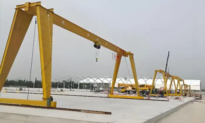 3 Ton Single Girder Gantry Cranes for  Machine Shops