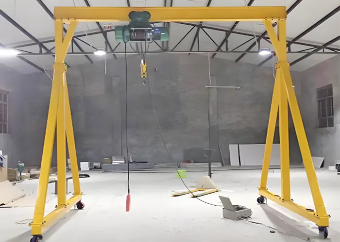 1 ton portable gantry crane for sale good price 