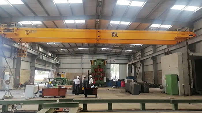 15 ton Double Girder Overhead Crane with European Style