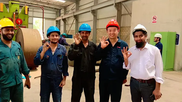 engineers and installation team of 15 ton overhead crane for sale Pakistan