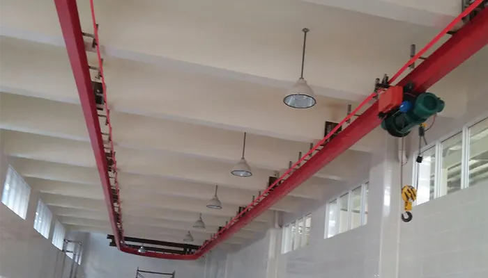 Curved rail monorail hoist for sale 