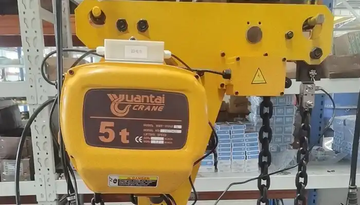 5 ton electric chain hoist