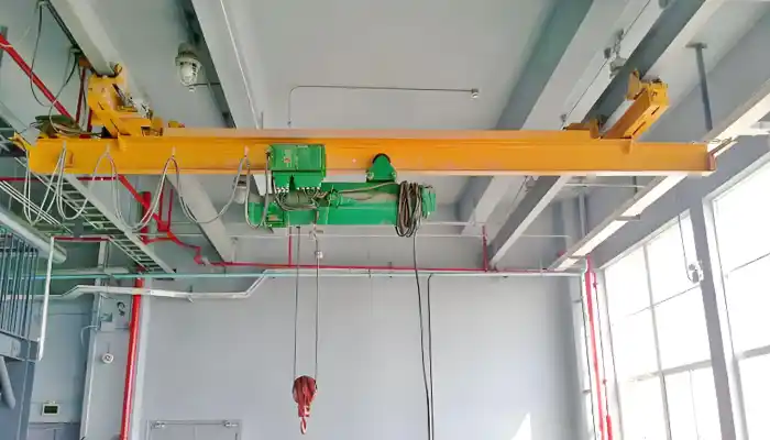 explosion proof overhead crane with underhung bridge crane desgin 