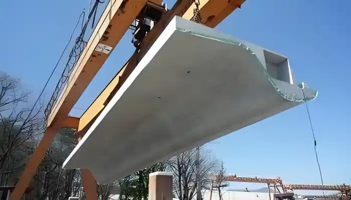 outdoor gantry crane for concrete precasting handling 