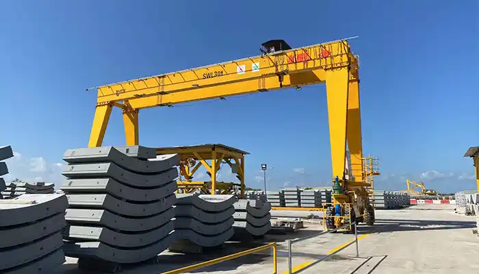 rubber tyred gantry crane for sale 