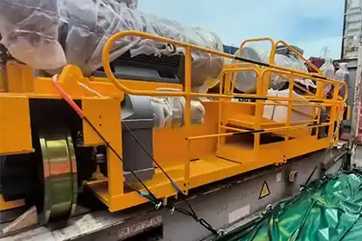  60 Ton Overhead Crane for Sale Poland, Custom Open Winch Crane