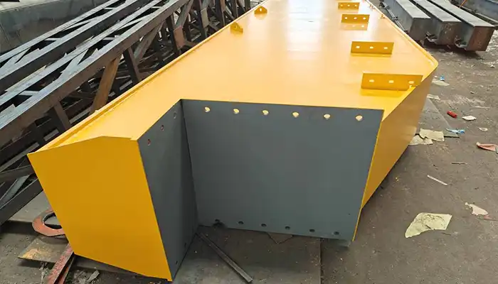 main girder of the double girder overhead crane 