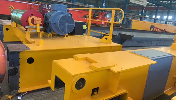 open winch trolley for 60 ton overhead crane 