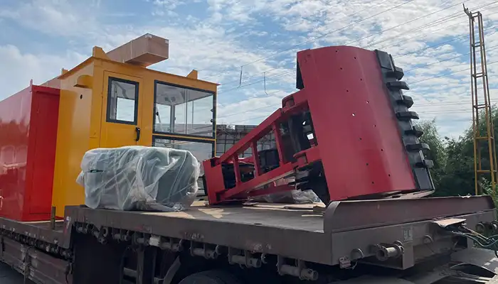 overhead crane 5 ton grab and cabin for delivery