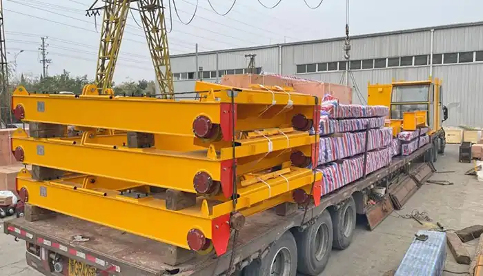 main parts and components of overhead crane for delivery 