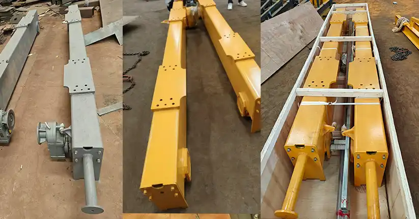 end carriages for explosion proof crane kit 15 ton 