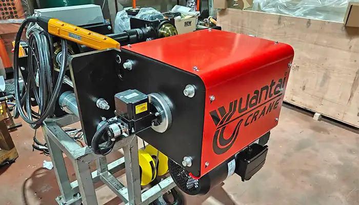 5 ton electric hoist for single girder top running overhead crane