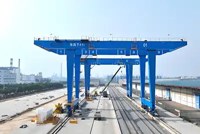 Rail-Mounted Gantry Crane for Container Handling