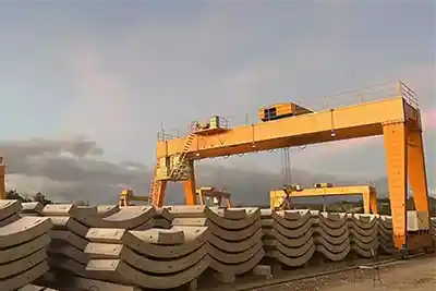 25-Ton Gantry Cranes for Concrete Beam Yard in the Philippines